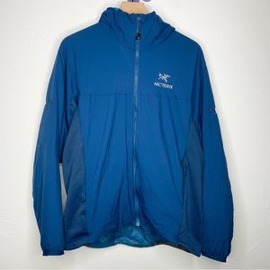 Arc'teryx XL Atom LT Insulated Hoodie Zip zip Blue Jacket